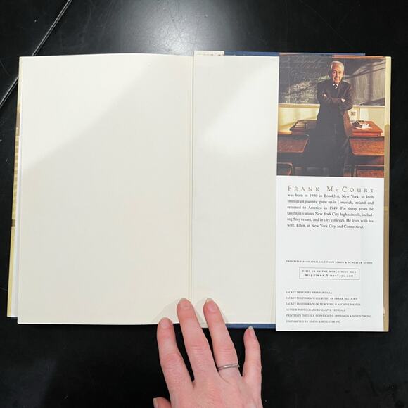 NEW ‘Tis by Frank McCourt Memoir Hardcover Nonfiction Book NWT - Picture 8 of 12